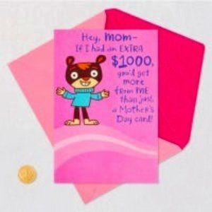Postcard From Hawaii Funny Pop-Up Mother's Day Card For Mom